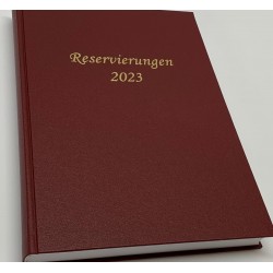 Reservierungsbuch 2023 Profi